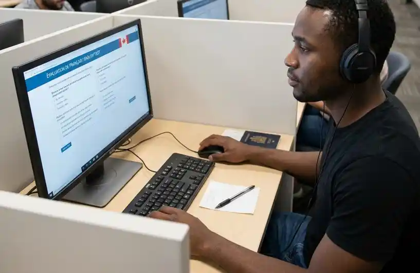 Candidat Tests de langue