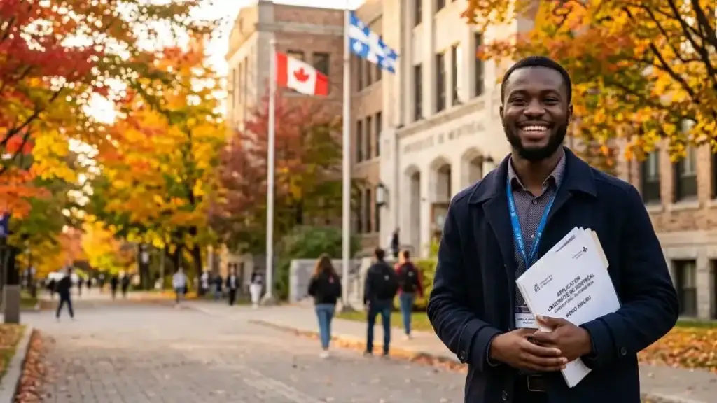 Étudiant international candidat aux bourses d'excellence Québec 2026-2027