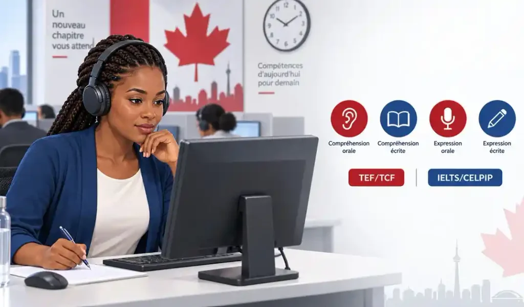 Tests de langue pour immigrer au Canada : TEF, TCF, IELTS et CELPIP