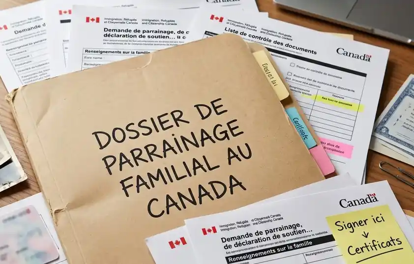 Dossier de parrainage familial au Canada 