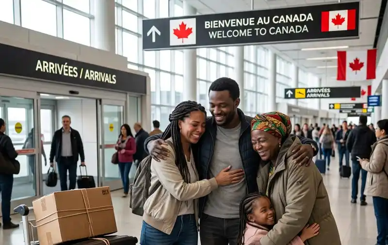 Regroupement familial au Canada